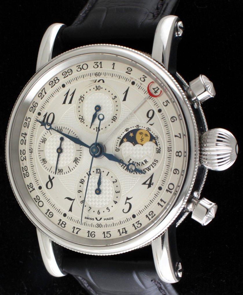 Chronoswiss - 'Sirius' Moon Phases - Grand Lunar Chronograph - Ref. No: CH-7543L - Mænd - 2000-2010 #1.0
