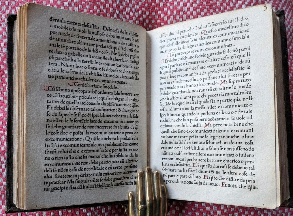 Antoninus Florentinus- Gorgeous Incunable - CONFESSIONALE - 1470-1471 #2.1