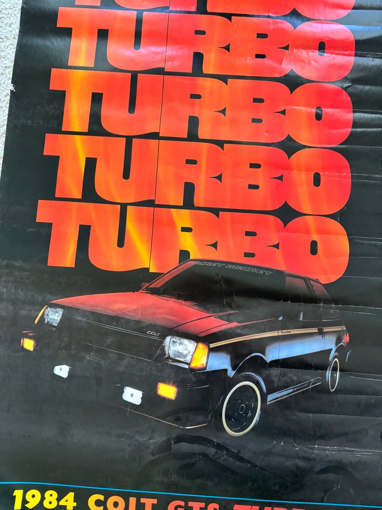 Print - Mitsubishi - Colt gts - 1984 #1.0