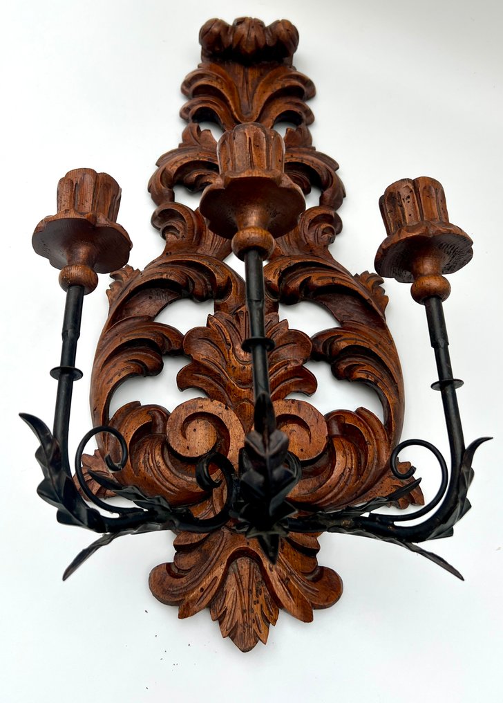 Kaarsenhouder - Hout #1.0