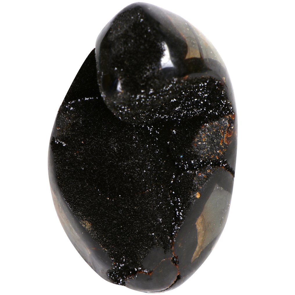 Dragons Egg - Septarias - 12x8x6 cm - Geode- 0.75 kg #1.0