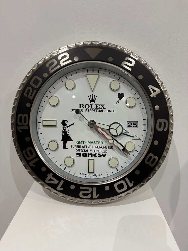 Art'Pej - Horloge XL Rolex Feat Banksy #4.3
