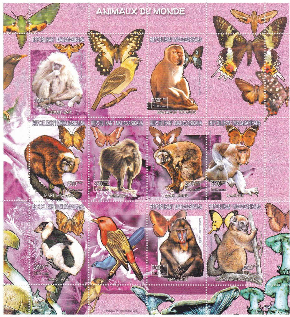 世界 2010/2023 - Fauna 24 - A4, 145x #1.0