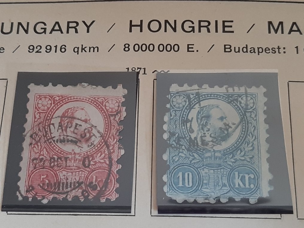 匈牙利 1872/1955 - 收藏 #1.0