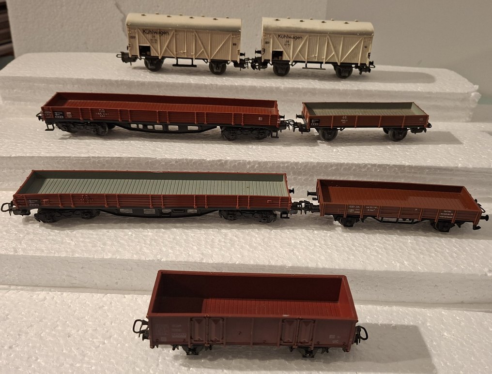 Märklin H0 - Vagão de modelismo ferroviário (7) - DB #3.2