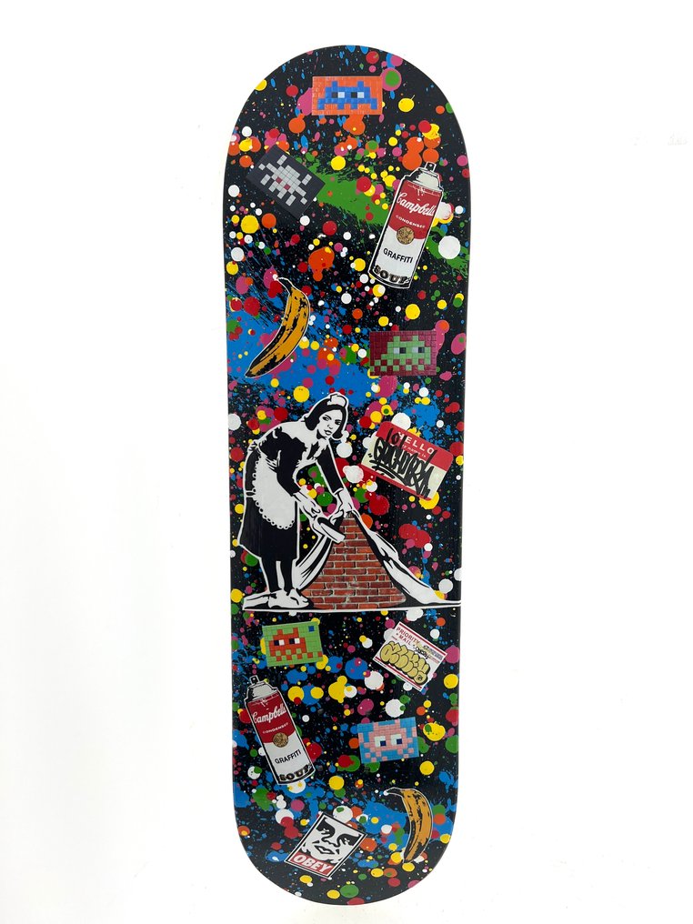 Koen Betjes (1992) - Skatedeck Banksy x StreetArt #1.0