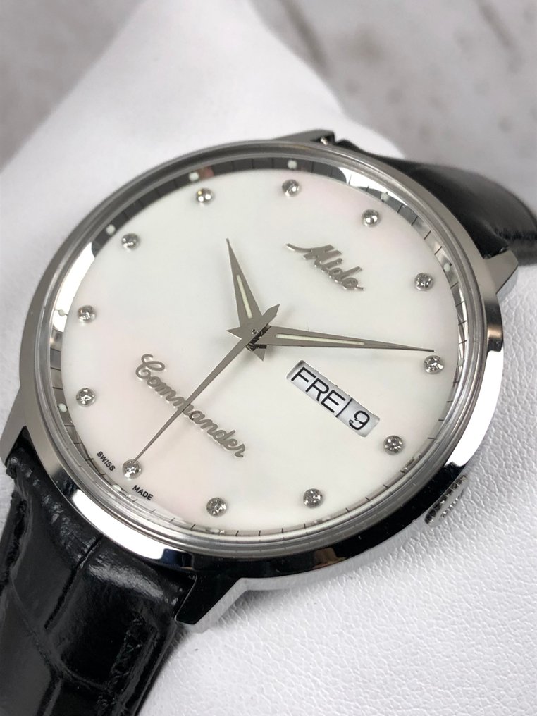 Mido - Commander Datoday Lady Diamonds Automatic - M8419.4.19.41 - Senhora - 2010-2020  #2.1