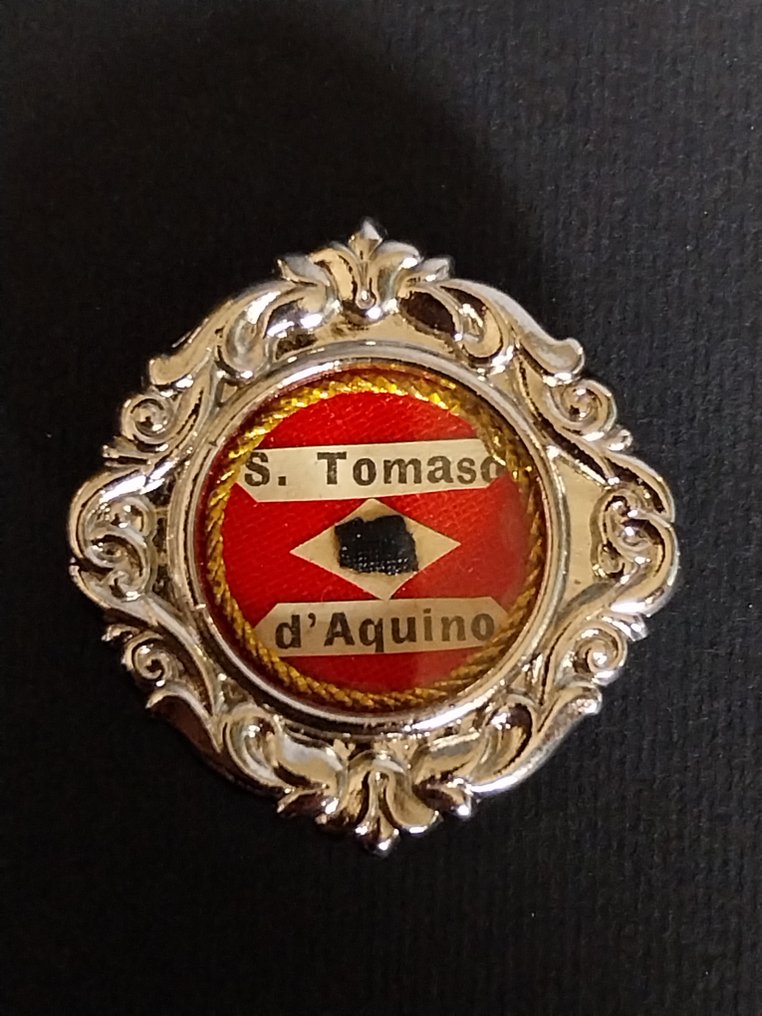  聖物匣 - 金屬, 紡織品, 紙, 玻璃 - 1990-2000 - San Tommaso d'Aquino  #1.0