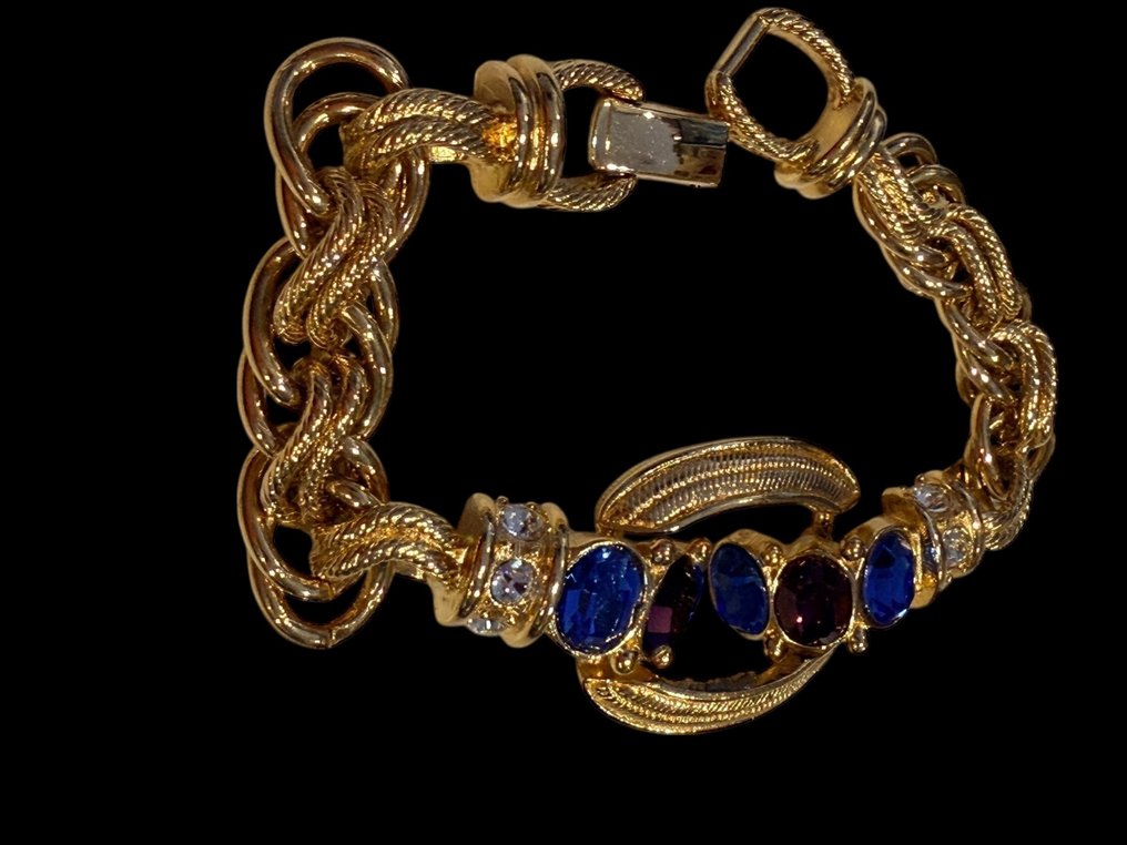 Camrose & Kross - 鍍金 - 手鈪 - 稀有宝石门环 #1.0