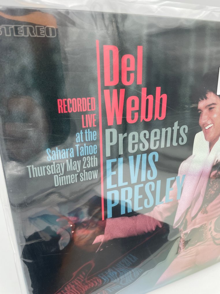 艾維斯·普里斯萊/貓王 - Elvis Presley - Del Webb Presents Elvis Presley (Transparent Blue Vinyl) 2LP plus posters - LP - 2025 #2.1