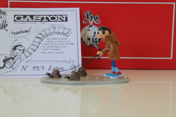 Pixi - Franquin - Gaston - Série n° 2 - Gaston et ses trois tortues 1997 #1.0