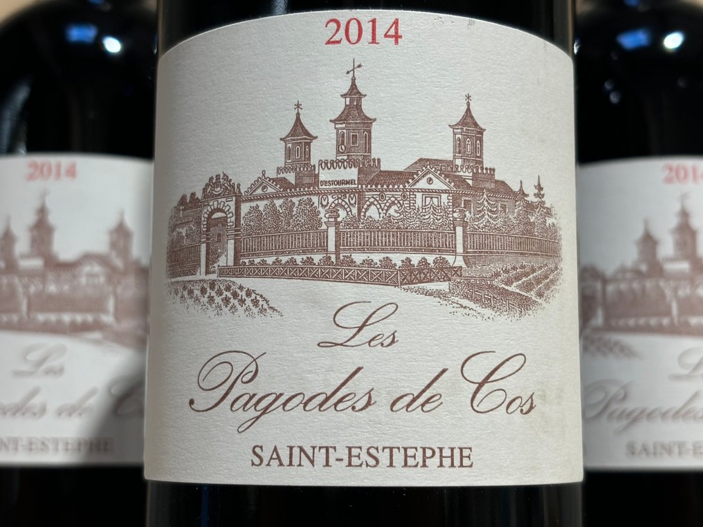 2014 Les Pagodes de Cos, 2nd wine of Château Cos d'Estournel - Saint-Estèphe - 6 Sticle (0.75L) #2.1