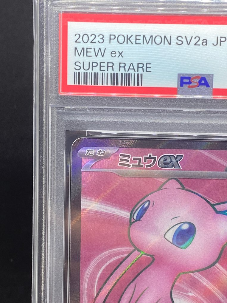 Pokémon - 1 Graded card - Mew #195/165 SR - PSA 10 - Scarlet & Violet #1.0