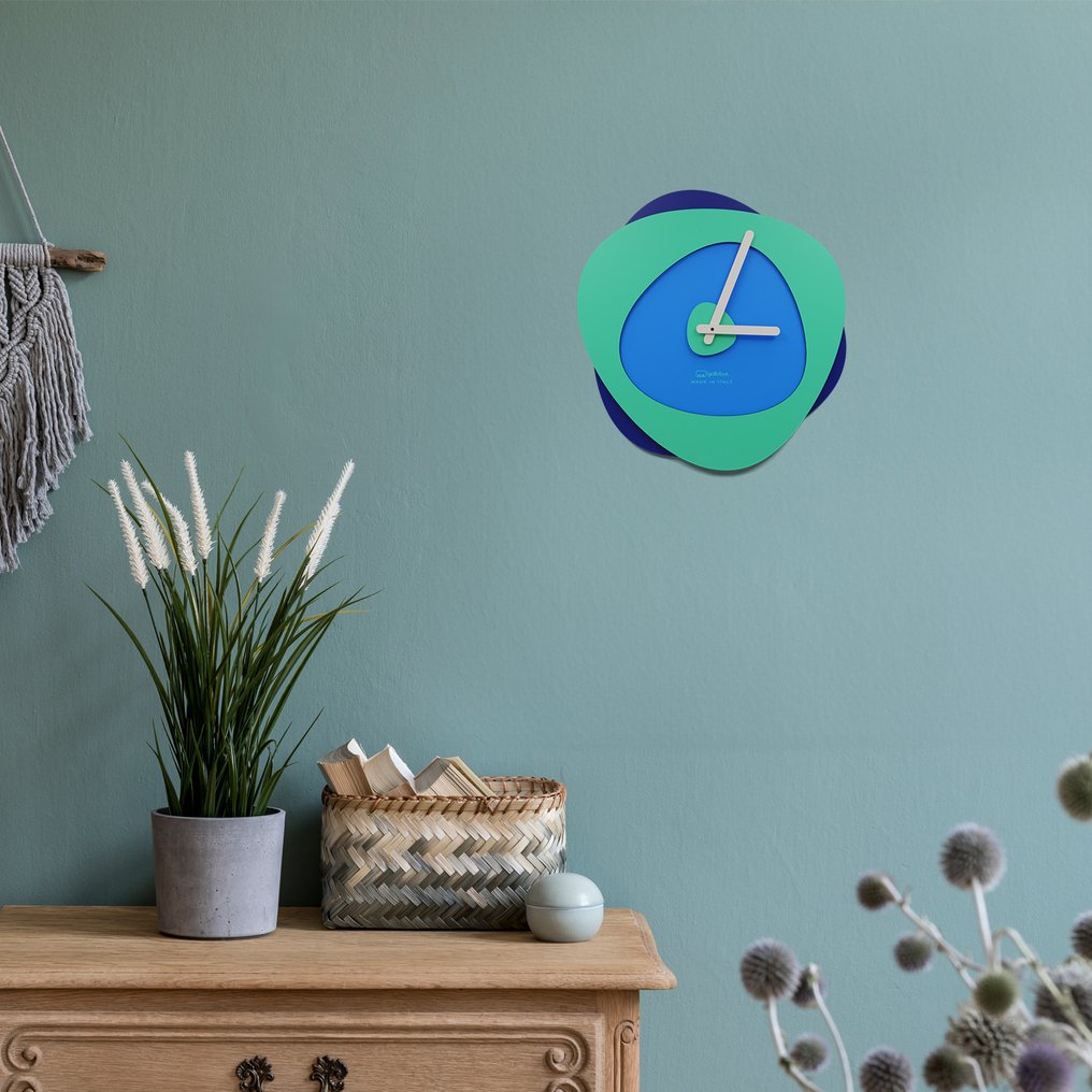 Ρολόι τοίχου - GIallobus -  Σύγχρονη Ξύλο - 2024 - Orologio Bokeh #4.3