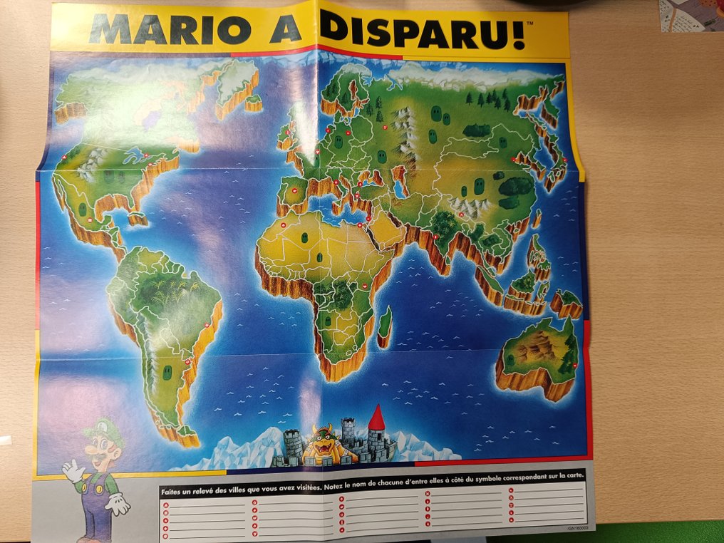 Nintendo - PC (disk) - MARIO A DISPARU! (Mario Is Missing! - Jeu vidéo - Dans la boîte d'origine #3.2