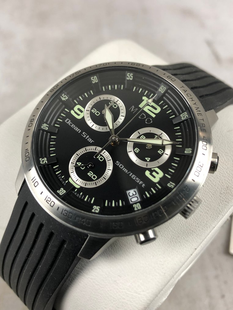 Mido - Ocean Star Captain Chronograph - χωρίς τιμή ασφαλείας - M4735.4.58.9 - Άνδρες - 2010-2020  #1.0
