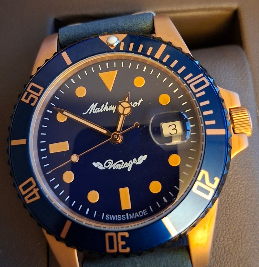 Mathey-Tissot - Mathy Vintage Bronze Automatic - Ohne mindestpreis - Herren - 2025 #1.0