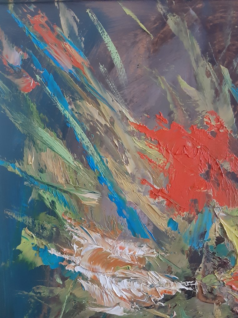 Giorgio Zigoni (XX) - Cesta con verdura e fiori #4.3