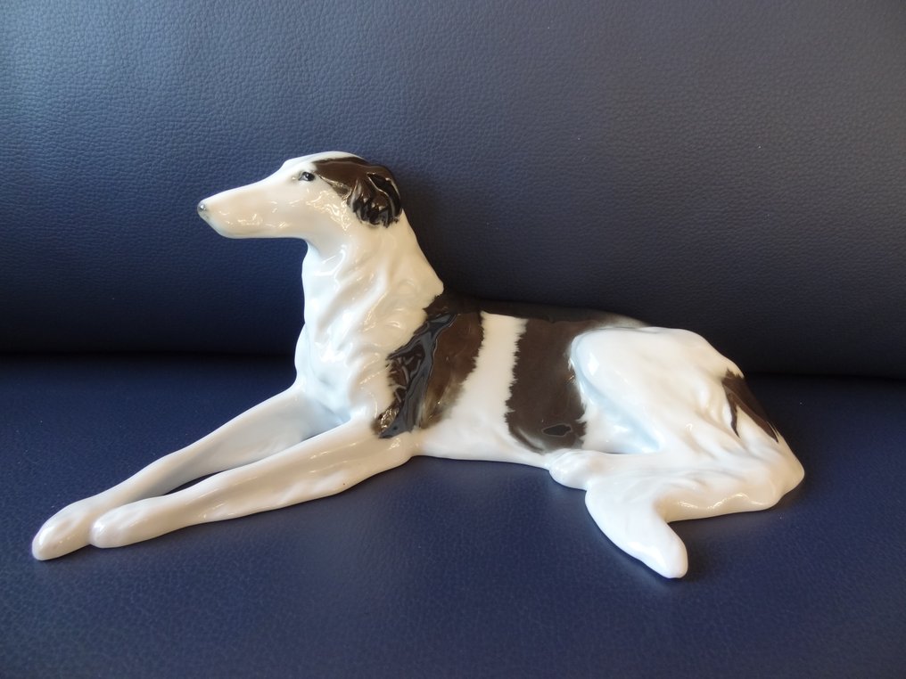 Rosenthal - Statuetta - Liegender Barsoi - Porcellana #1.0