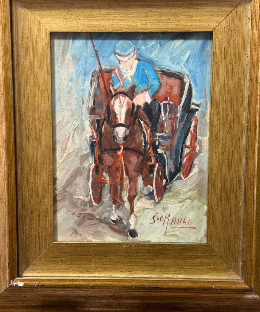 Italiaanse school (XX) - La carrozzella #1.0