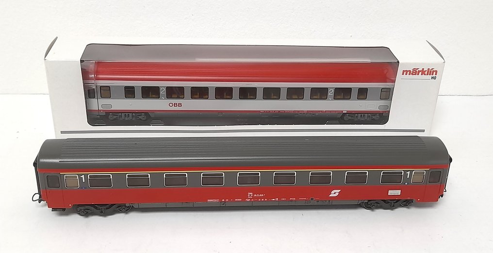 Märklin H0 - 42722/42724 - 模型客運火車 (2) - 高速列车车厢与Eurofima车厢 - ÖBB #3.2