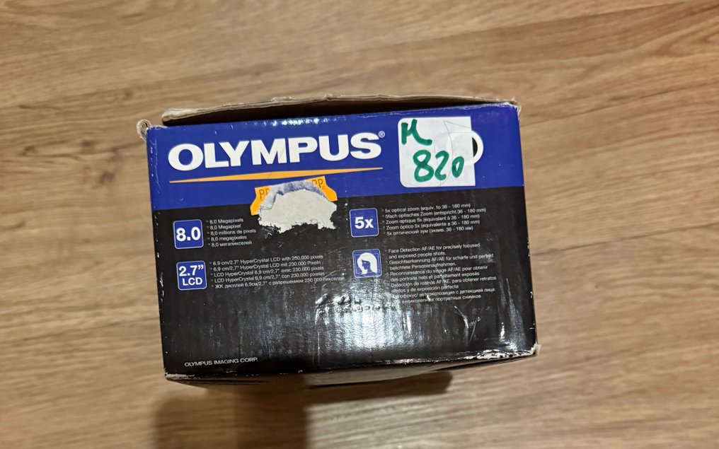 Olympus Stylus 820 / μ 820 Cámara con visor #2.1