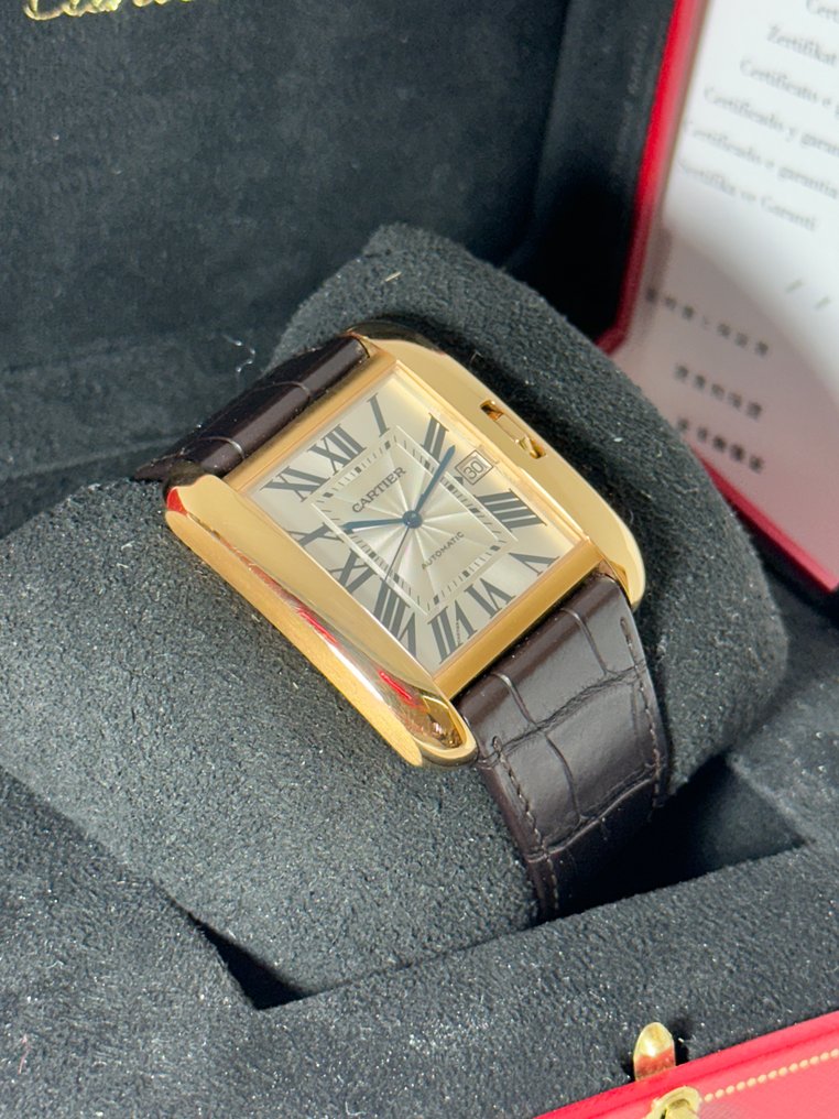 Cartier - Tank Anglais XL - W5310004 - Άνδρες - 2014 #1.0