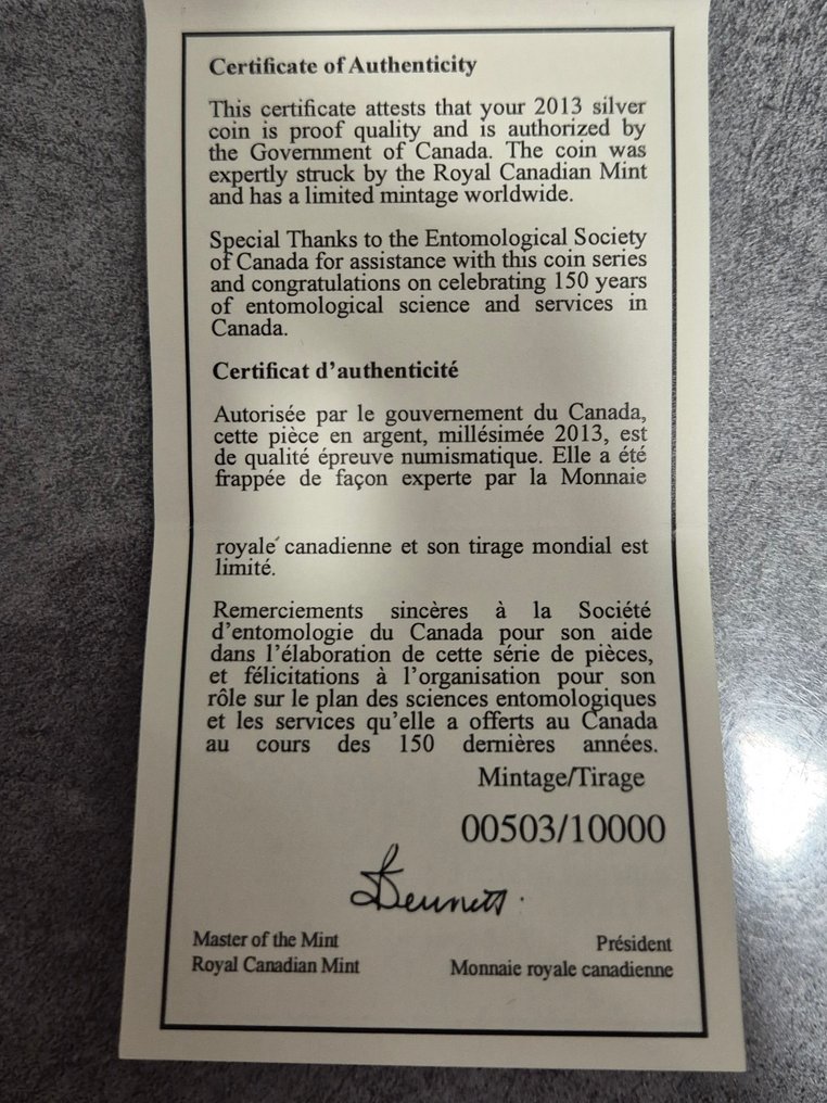 Australia, Canada. 2013 Honeybee - Animal Architects / 2025 year of the snake, 2x 1/4 oz  (Senza prezzo di riserva) #4.3