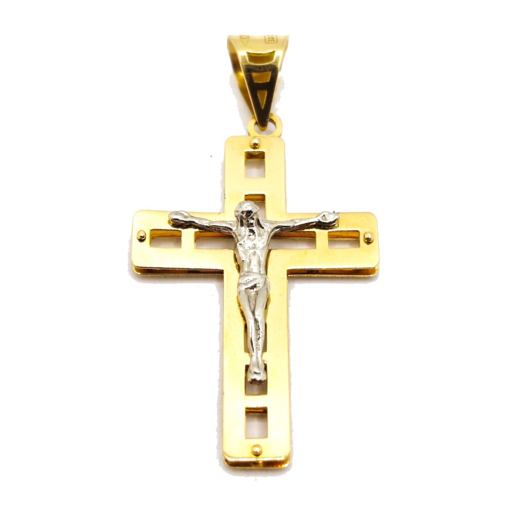 Ciondolo - 18 carati Oro giallo, Oro bianco #1.0