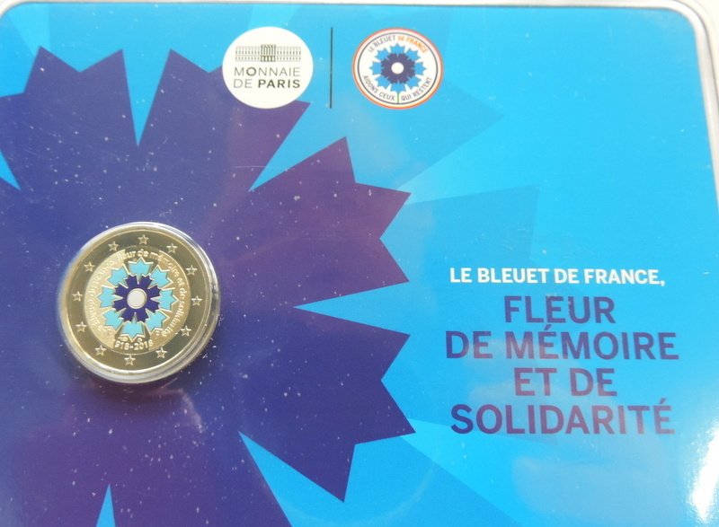 Γαλλία. 2 Euro 2018 "Bleuet" (χωρίς τιμή ασφαλείας) #4.3