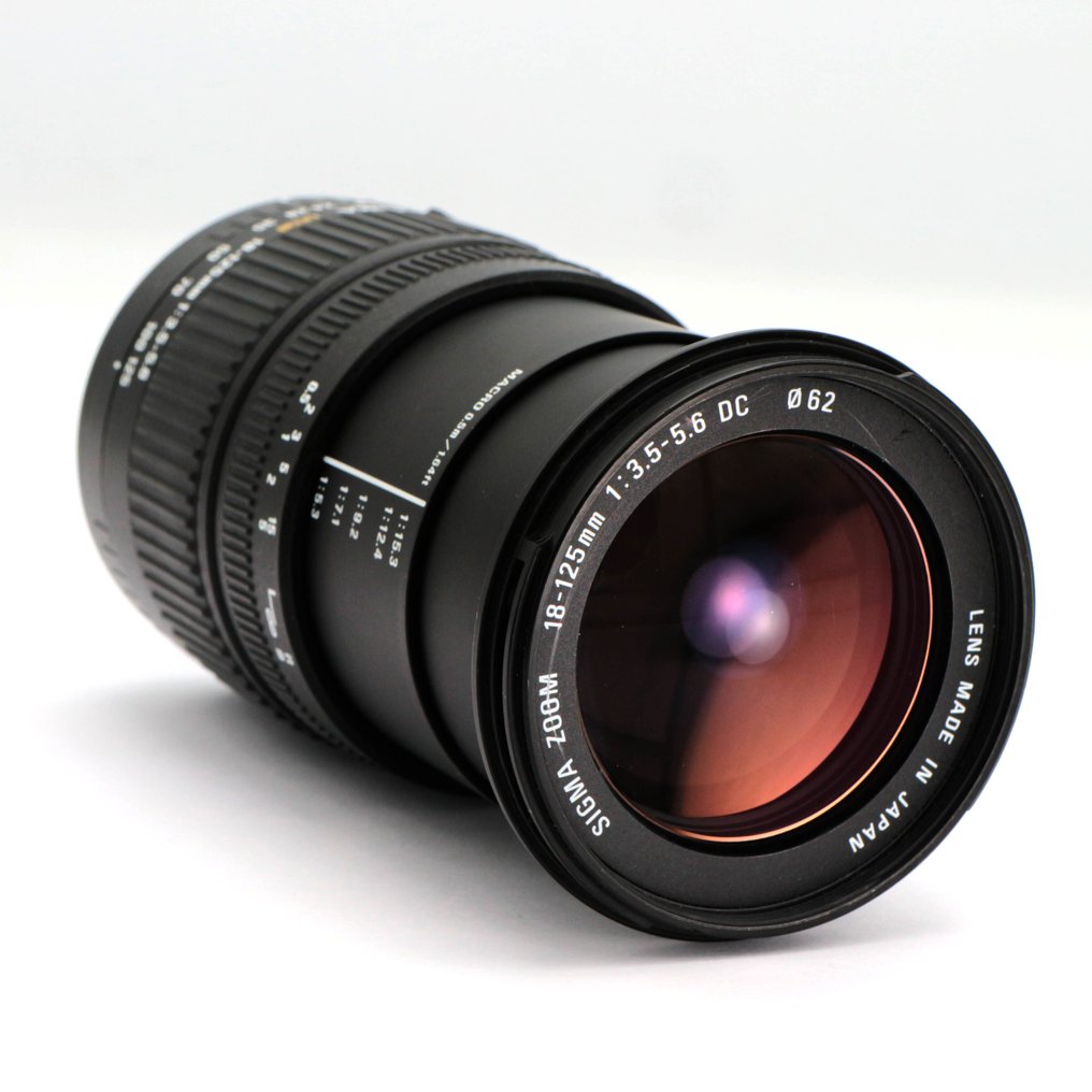 Sigma 18-125mm F/3.5-5.6 DC MACRO voor Canon EF-S Φακός μεταβλητής εστίασης #3.2