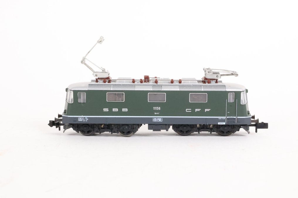 Fleischmann N - 7340 - 電氣火車 (1) - Re 4/4 11156 深绿色 - SBB-CFF #2.1