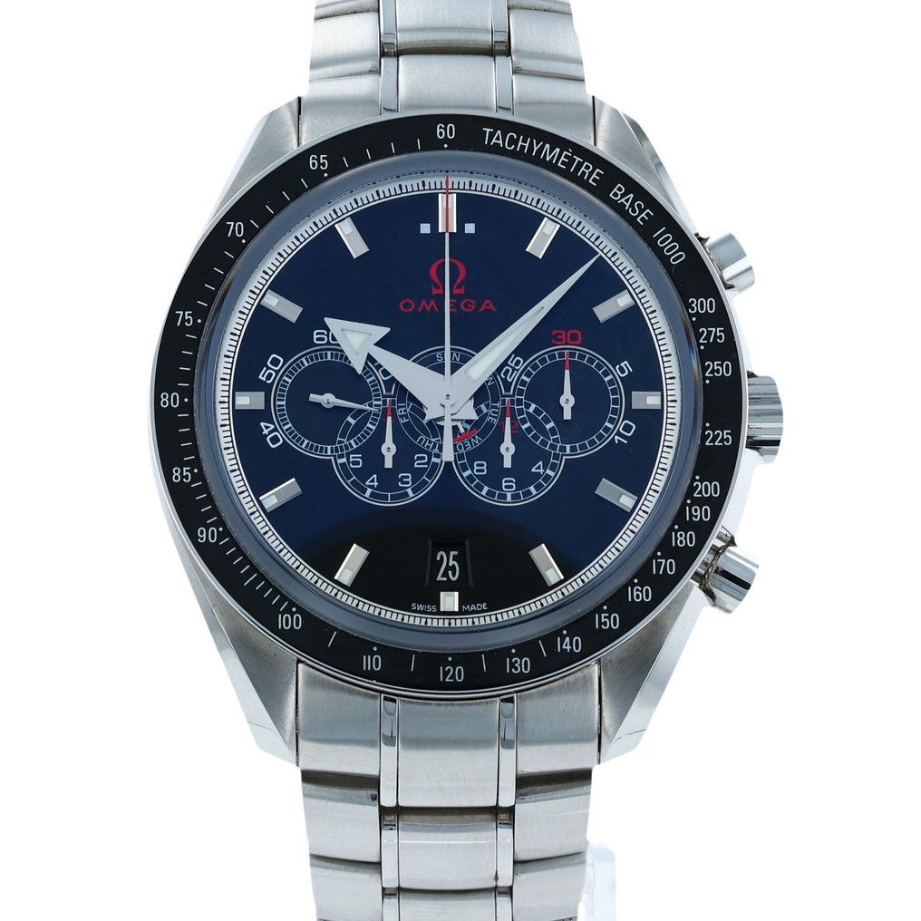 Omega - Speedmaster Olympic Collection Broad Arrow Chronograph Day-Date - 沒有保留價 - 321.30.44.52.01.001 - 男士 - 2010-2020 #1.0