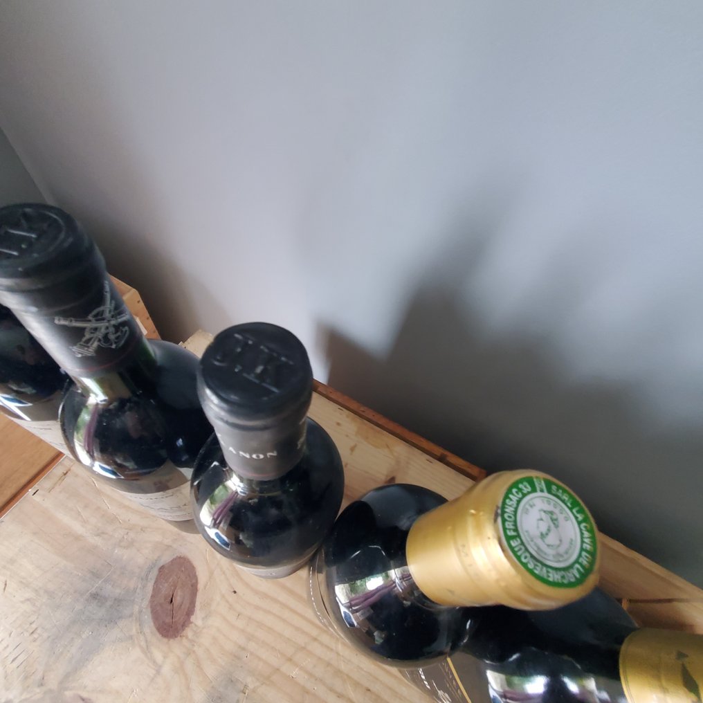 1986 x 3 Clos J. Kanon & 1998 x 3  Chateau Larchevesque - Bordeaux - 6 Bottles (0.75L) #4.3