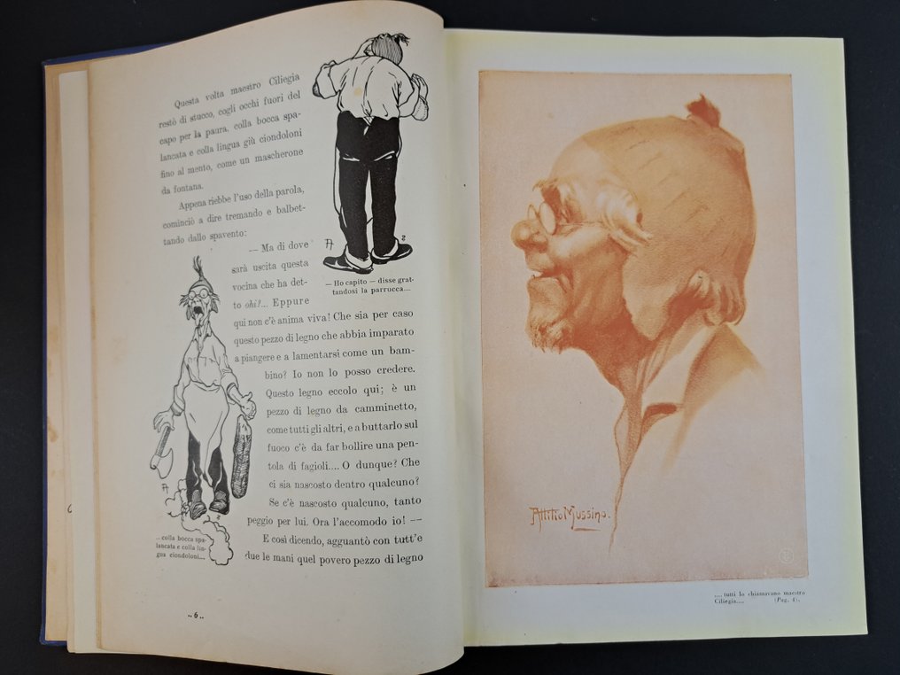 Attilio Mussino; Carlo Collodi - Pinocchio Marzocco - 1940 #4.3