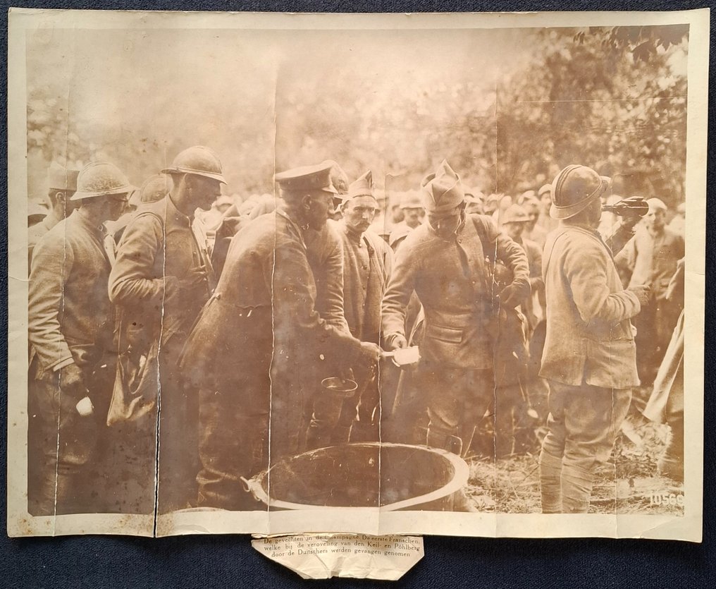 陆军/步兵 - 军事照片 - 五张一战的原始新闻照片 - 1918 #2.1