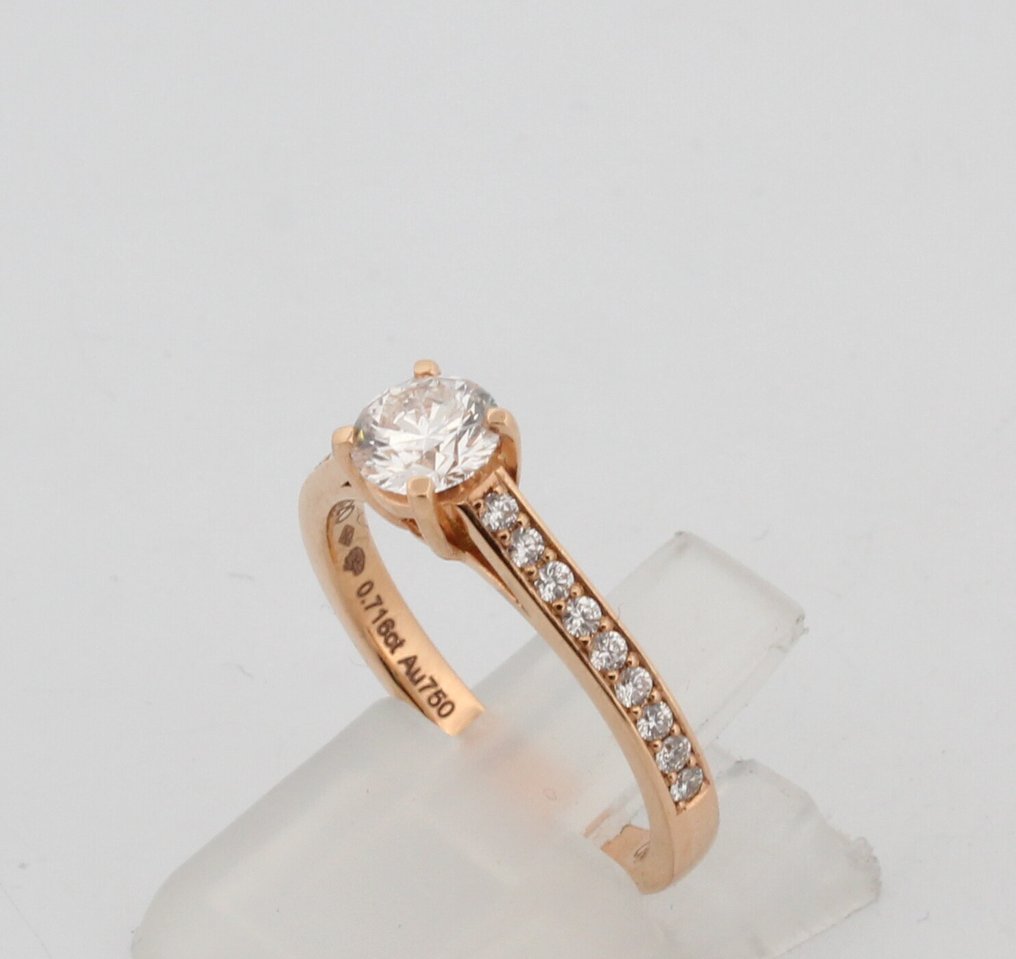 沒有保留價 - 戒指 - 18 克拉 黃金 鉆石 (天然)  - 鉆石 #3.2