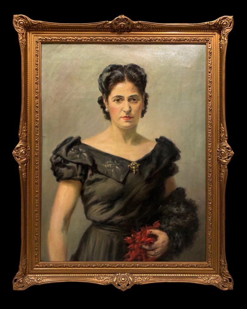 École Espagnole (c. 1900) - La señora #1.0