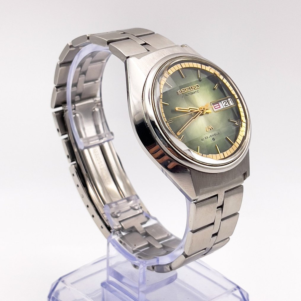 Seiko - Lord Matic "Gradient Green Sunburst" [Near-Mint] 反光 (Hankō) – Reflected Light - Sin precio de reserva - 5606-7190 - Hombre - 1973 #4.3