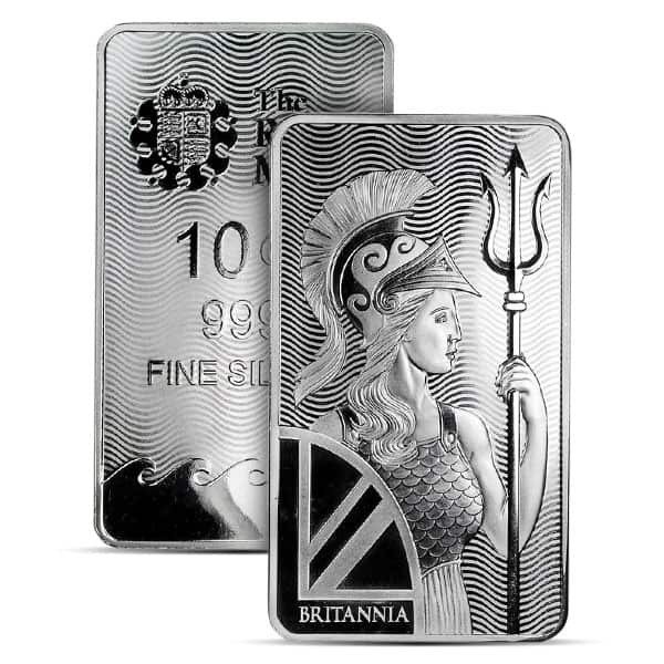 10 Troy Ounce - Silver .999 - Royal Mint Britannia - Sealed #2.1