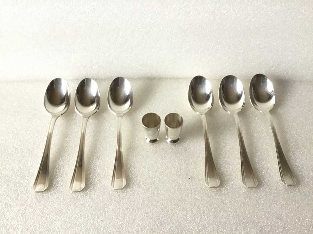 Christofle - Luc Lanel - Spoon (8) - Boreal - Silverplated #2.1