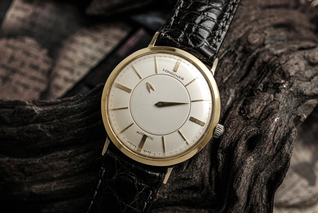 Longines - Admiral "Mystery Dial" [14K GOLD] - 69-162-4-A - Uomo - 1955 #1.0