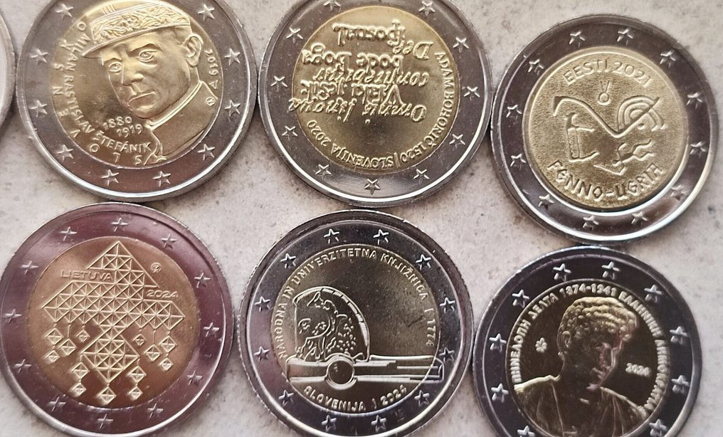 欧洲. 2 Euro 2013/2025 (25 moedas)  (没有保留价) #2.1