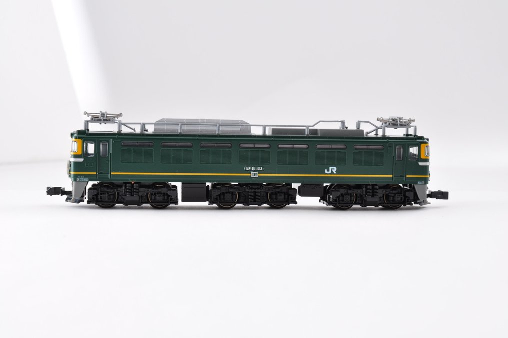 Kato N - 3021-7 - Togenhed (1) - EF81 el-lokomotiv 'Twilight Express' type - JR #4.3