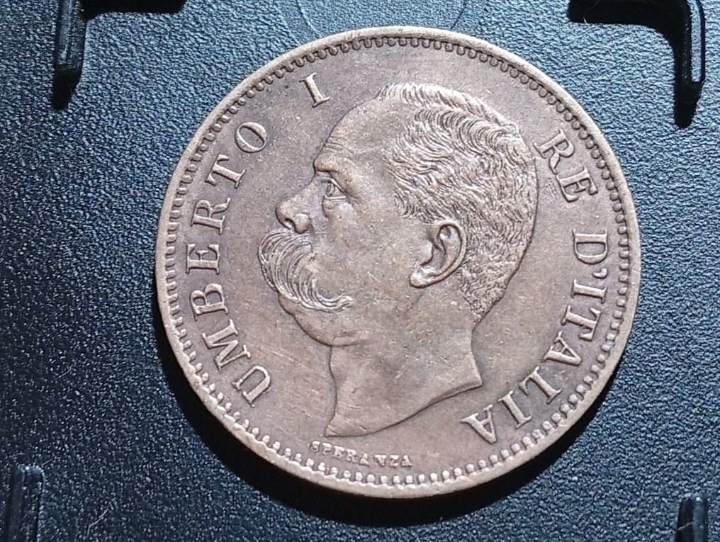 意大利， 王国 Umberto I. 5 Centesimi 1895  (没有保留价) #1.0