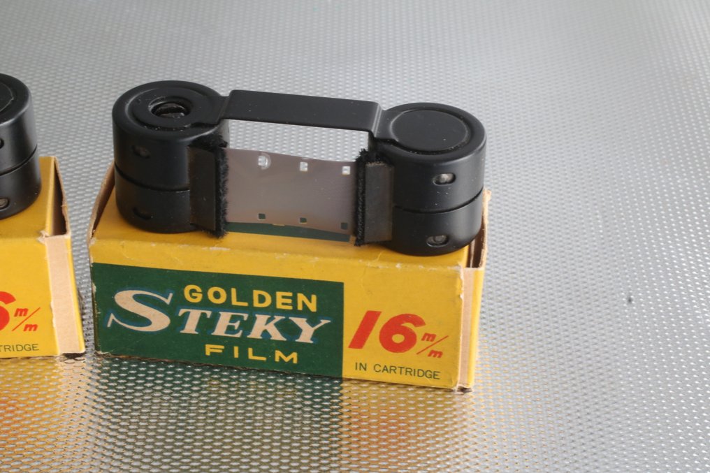 Steky 2x Golden Steky Film with boxes | Supporto per pellicola #2.1