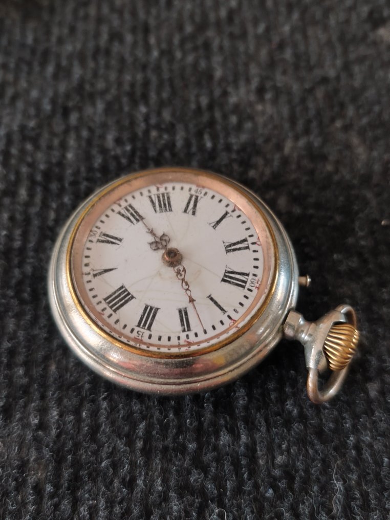 Roskopf Patent Geneve 1896 E.Dubois Rue Ommmeganck 1 Anvers - 1900-1949 #1.0