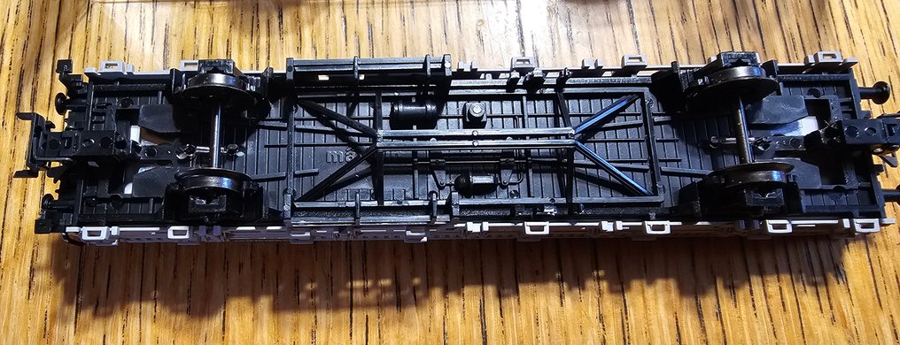 Märklin, Sommerfeldt H0 - 48177 - Togsæt (1) - Ladegut træplatform med kabeltromler 'Sommerfeldt' - DB #4.3