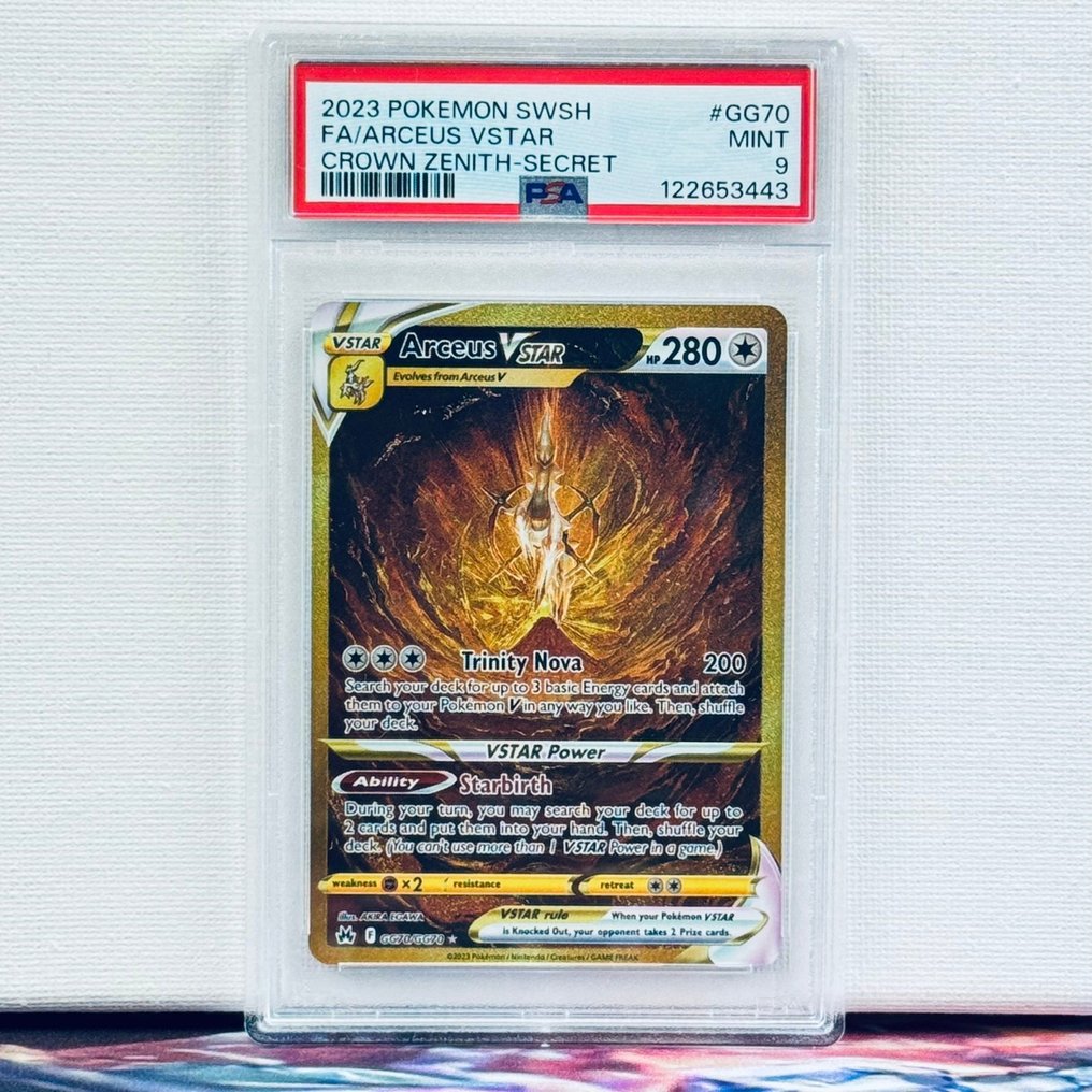 Pokémon Graded card - Arceus GG70 - Pokémon - PSA 9 #1.0