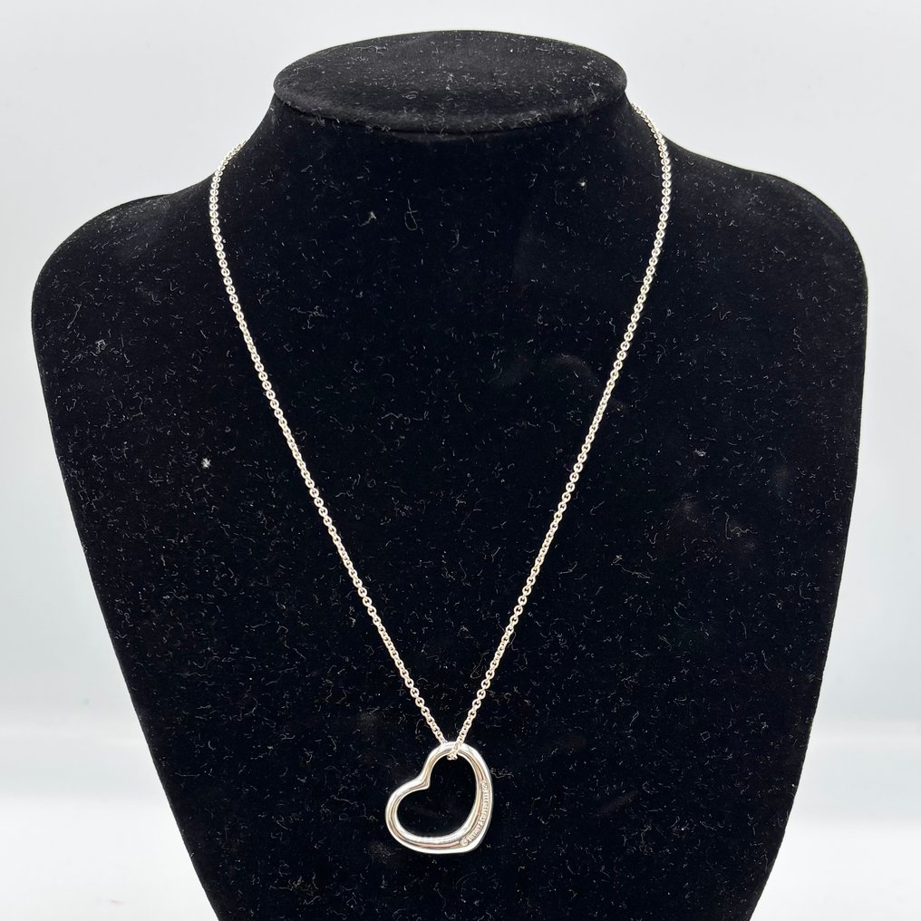 Nincs minimálár - Tiffany & Co. - Nyaklánc medállal - Open Heart Ezüst #1.0